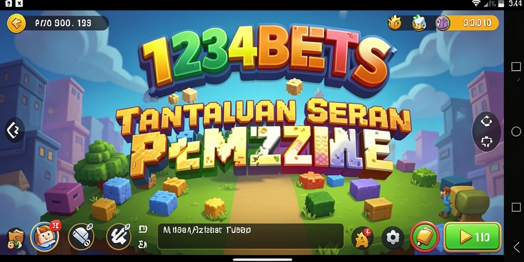 Tangkapan layar 1234BETS menampilkan gameplay puzzle yang menarik.