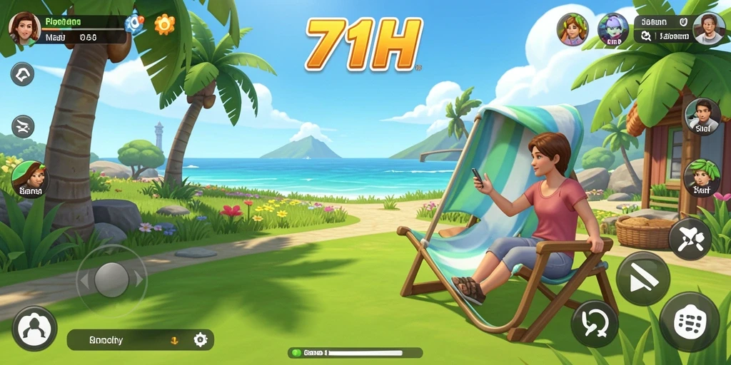 Gameplay 71H yang menyenangkan dan santai
