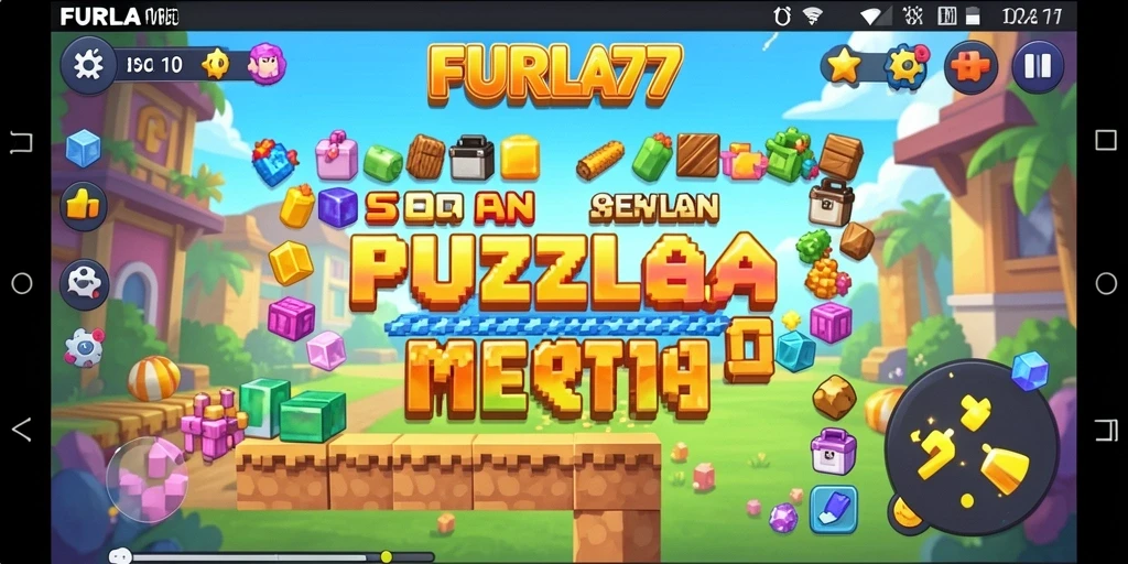 Tampilan gameplay FURLA77 dengan teka-teki yang menantang.