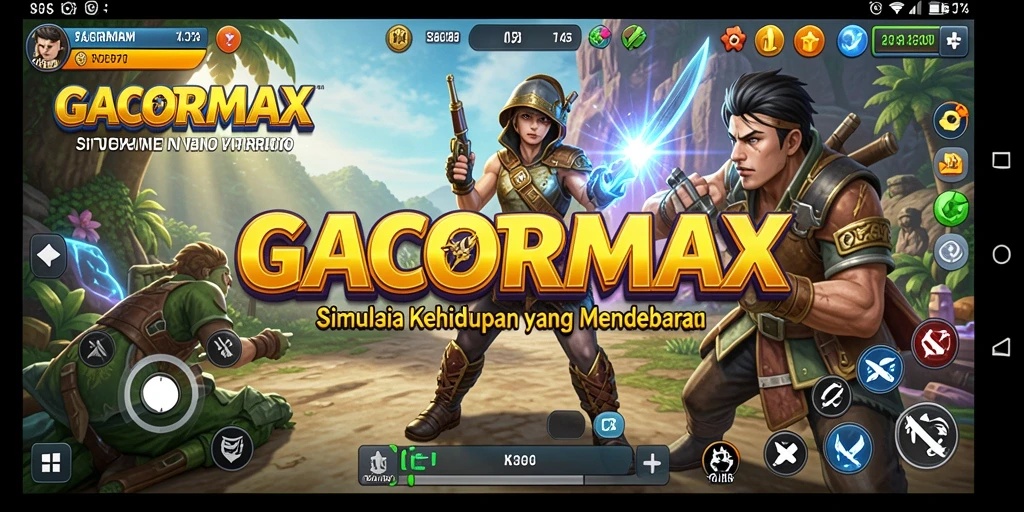 Tampilan gameplay GACORMAX yang mengasyikkan dan interaktif.