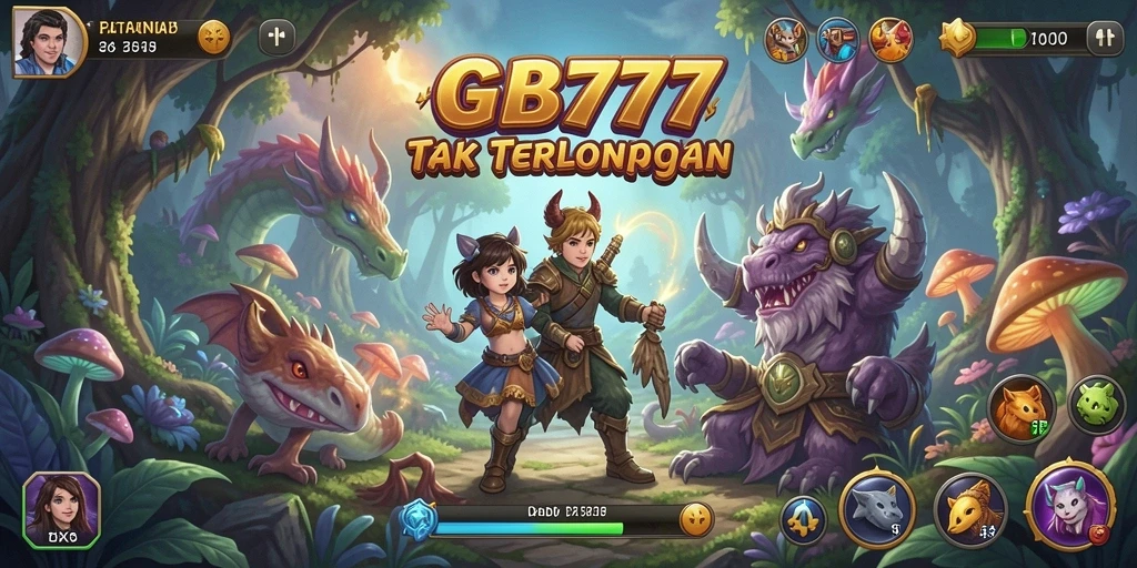 Gameplay menarik di dunia petualangan yang luas.