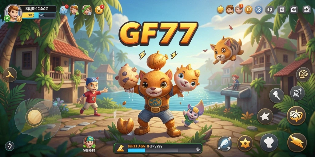 Screenshot GF777 menunjukkan pengalaman gameplay simulasi yang menarik.