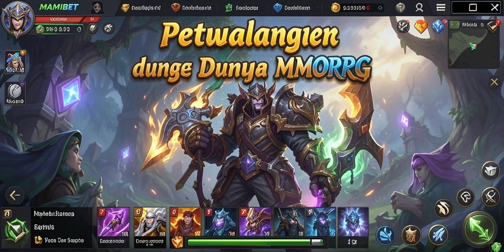 Gameplay menarik MAMIBET dalam aksi petualangan MMORPG.