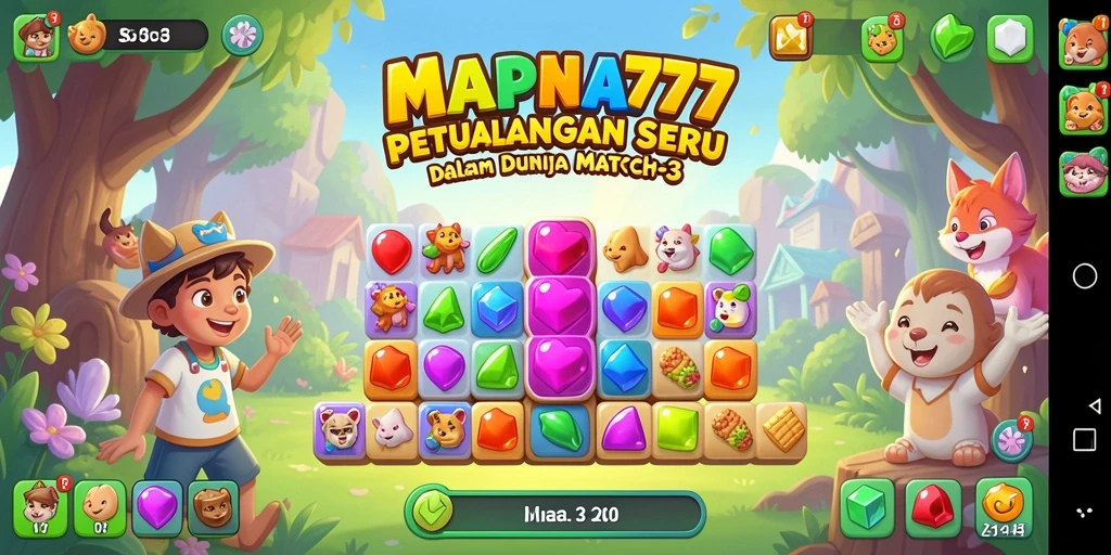 Screenshot utama menampilkan gameplay seru dalam <strong>MAPNA777</strong> dengan grafis yang menawan.