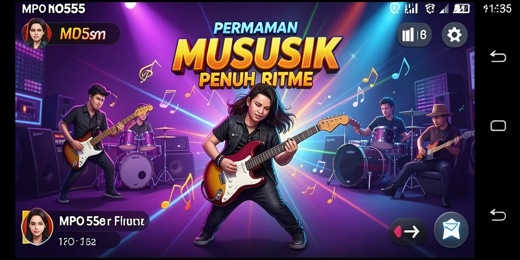 Gameplay MPO555 yang seru dan interaktif.