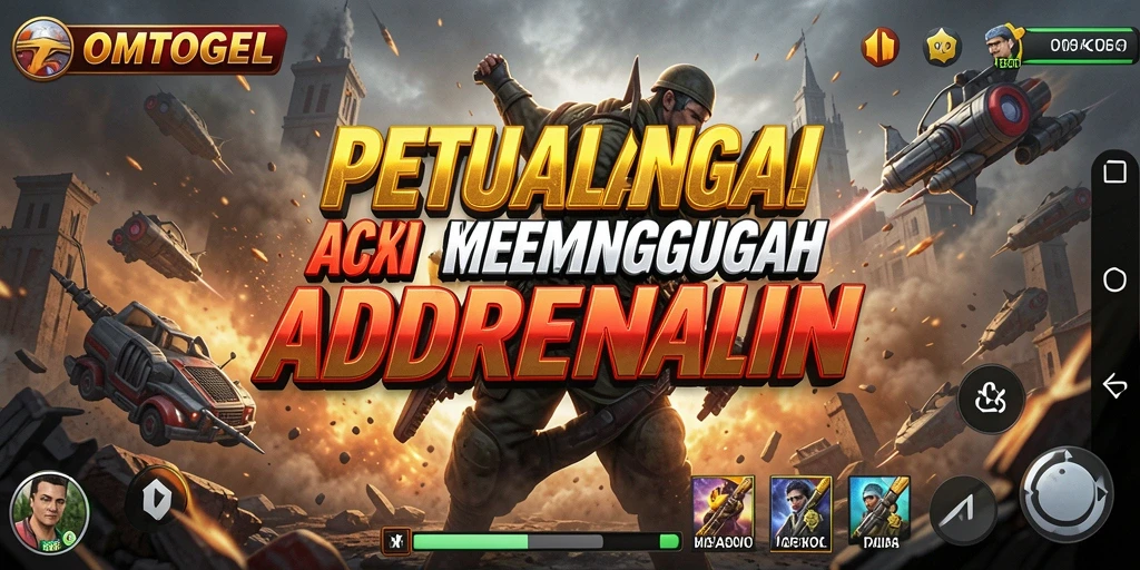 Tangkapan layar OMTOGEL menampilkan aksi dinamis dan gameplay yang mendebarkan.