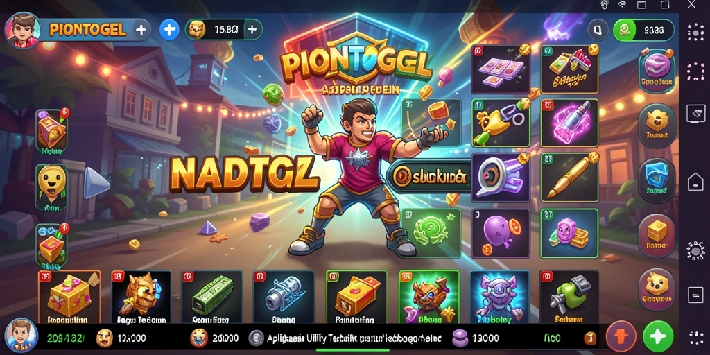 Tampilan intuitif PIONTOGEL yang memudahkan navigasi.