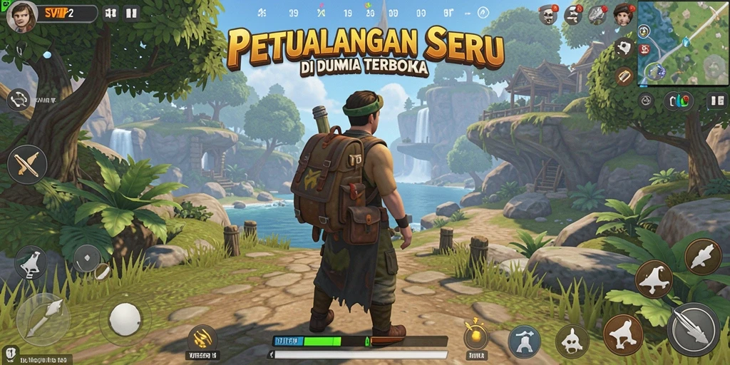 Tampilan menakjubkan dunia terbuka di SVIP2.