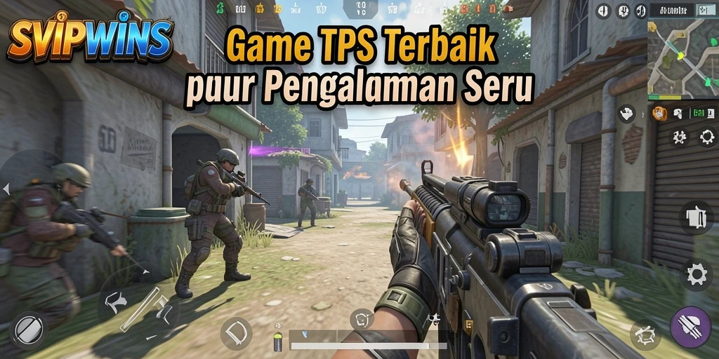 Gameplay seru dan mendebarkan di SVIPWINS dengan aksi tembak-menembak yang cepat.