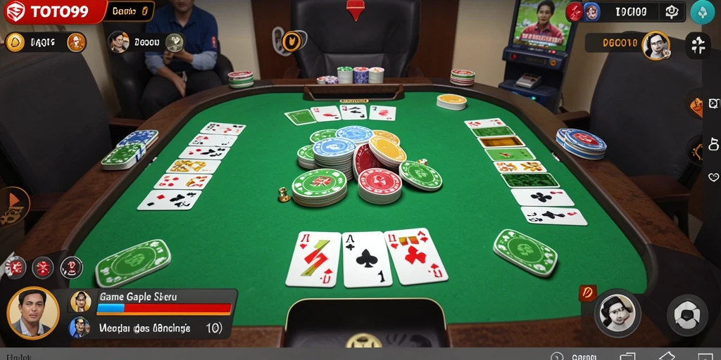 Tampilan gameplay TOTO99 yang mendebarkan dengan fitur interaktif.